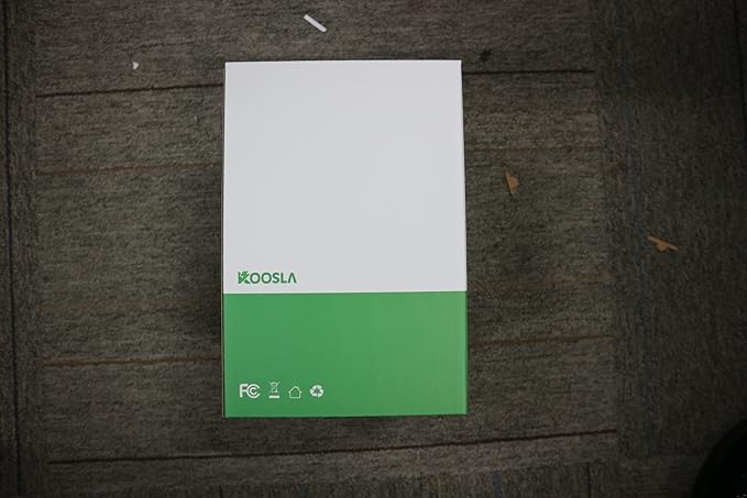 KOOSLA [65W] PD Power Strip Tower Surge Protector, USB C Desktop Charging Station with 12 Widely Spaced AC Outlets / 2 USB-C / 3 USB-A Ports, 6.5ft Heavy-Duty Extension Cord for Home Office Dorm…