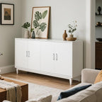 10 Pack 7.5 Inch(192mm) Hole Center Polished Chrome Modern Cabinet Pulls Kitchen Cabinet Handles Kitchen Cabinet Hardware Timeless Drawer Pulls for Dresser Cupboard Wardrobe, Chrome(7.5x10)