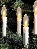 Abeja 25 Pack C26 Clear Torpedo Tip Replacement Lights Bulbs, 7 Watts Replacement Light Bulbs C26 Window Candle Bulbs for Electric Nightlights, Chandeliers, C7/E12 Candelabra Base