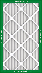 Filterbuy 14x25x2 Air Filter MERV 8 (MPR 700) Dust Defense Replacement (6-Pack), Electrostatic Pleated HVAC AC Furnace Filters, Made in USA (Actual Size: 13.50 x 24.50 x 1.75)
