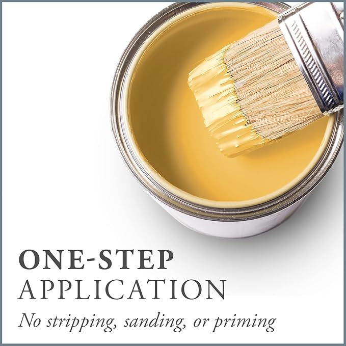 AMY HOWARD AT HOME Chalk-Based One Step Paint for Furniture, Cabinetry, Decor, Finish, and More | No Stripping, Sanding, or Priming | Medium Base | 32 Ounce | Holey Moley