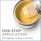 AMY HOWARD AT HOME Chalk-Based One Step Paint for Furniture, Cabinetry, Decor, Finish, and More | No Stripping, Sanding, or Priming | Medium Base | 16 Ounce | Holey Moley