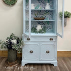 Dixie Belle Paint Company Chalk Finish Furniture Paint - Haint Blue (8oz) - Matte Pastel Blue Chic Chalk Mineral DIY Furniture Paint