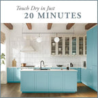 AMY HOWARD AT HOME Chalk-Based One Step Paint for Furniture, Cabinetry, Decor, Finish, and More | No Stripping, Sanding, or Priming | Light Base | 16 Ounce | Harbor Lights