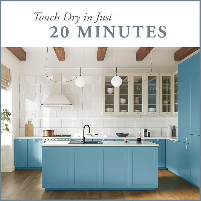 AMY HOWARD AT HOME Chalk-Based One Step Paint for Furniture, Cabinetry, Decor, Finish, and More | No Stripping, Sanding, or Priming | Medium Base | 16 Ounce | Vintage Affliction