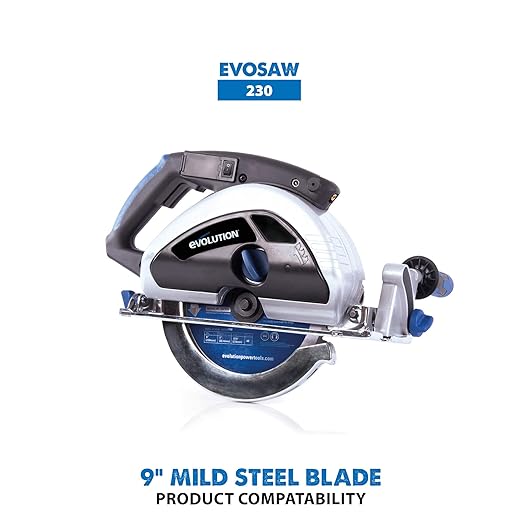 Evolution Power Tools 230BLADEST Steel Cutting Saw Blade, 9-Inch x 48-Tooth
