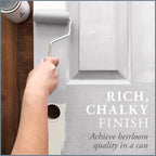 AMY HOWARD AT HOME Chalk-Based One Step Paint for Furniture, Cabinetry, Decor, Finish, and More | No Stripping, Sanding, or Priming | Ultra-Light Base | 16 Ounce | Parisian Gray