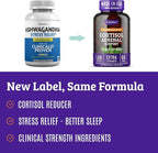Dr. Matthew Cortisol Reducer & Adrenal Support Supplement with Ashwagandha, Rhodiola & Ginseng – A Detox Cocktail to Lower Cortisol & Support Relaxation, Calm & Restful Sleep