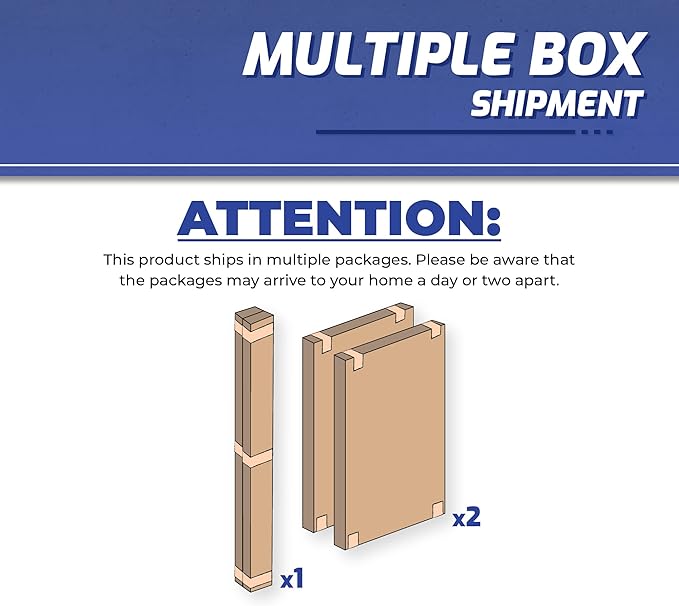 SafeRacks Overhead Garage Storage Rack, Heavy Duty Racks for Garage w/ 600 lb Capacity, Easy Garage Storage Adjustable Storage Rack Ceiling Mount Storage for Garage 4x8 White, 12"-21" (2 Pack)