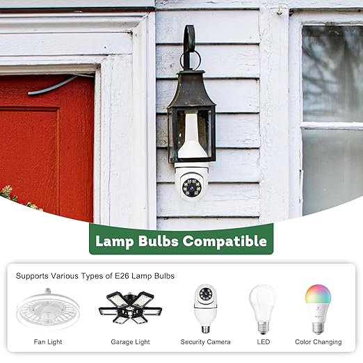 Light Socket Extender,E26 to E26 Medium Screw Light Bulb Socket Extensions,Light Bulb Camera Extensions,Recessed Socket 3-3/4" Extension Adapter