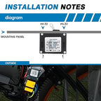 GLOSO J Type Toggle Hydraulic Magnetic Single Pole Circuit Breaker AC/DC Manual Reset Switch Yachts Campers Caravans Black Toggle, 15A, J1P