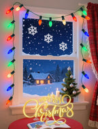 25 Pack C9 Christmas Replacement Bulbs, 7W Ceramic Multicolor Incandescent Night Light Bulbs for Outdoor String Lights, Multicolor Christmas Bulbs for Porch, Patio, Garden, Holiday Decor, E17 Base