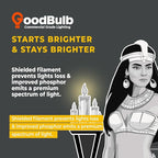 GoodBulb 26 Watt CFL Light Bulbs 2 Pin G24D-3 Base 2700K Soft White 26W High Output 1800 Lumens Double Tube Compact Fluorescent Light Bulbs Plug-in 10 Pack