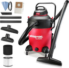 Shop-Vac 14 Gallon 6.5-Peak HP Wet/Dry Vacuum with Filter, Hose and Accessories,5973136