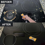 Razor Blade Scraper Tool with 15pcs Extra Blades, Multi-Surface Glass Stove Top Scraper for Paint, Window, Old Label, Decal Sticker, Ceramic Cooktops, Ovens