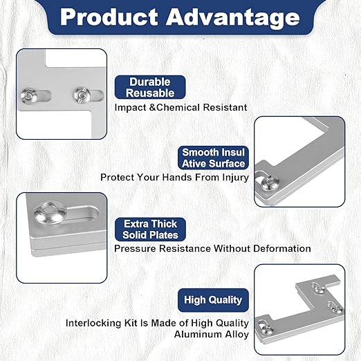Generator Interlock Kit for ITE, Siemens, Gould, and Murray 150-200 Amp Panels,1 1/4 Inch Breaker Spacing, Safe & Easy Home Generator Connection(ITE-200A)