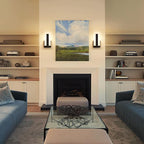 Joosenhouse Modern LED Wall Sconces Up and Down Wall Mount Light Black 3000K Warm White Wall Lights Set of 2, Indoor Wall Lighting for Hallways, Bedrooms, Hallways, Living Room Indoor Wall Lights