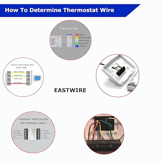 18/6 50ft Thermostat Wire- Brown - Solid Copper 18 Gauge, 6 Conductors - CL2 (ETL Listed) - Residential, Commercial and Industrial Rated (18/6, 50ft)