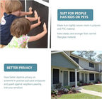 Pet Screen Replacement Door Repair Kit 36'' x 25' Thicken Charcoal Fiberglass Pet Screen Mesh Scratch- Against for Families with Cat or Dog Suitable for Windows, Doors and Porches