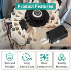 7305150 Water Softener Rotor Position Switch Replacement for GE Kenmore Softener 7030705 7030713 9001800 WS21X10003 Models(Black)