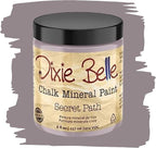 Dixie Belle Paint Company Chalk Finish Furniture Paint - Secret Path (8oz) - Matte Dusty Lilac Chic Chalk Mineral DIY Furniture Paint