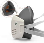 RANKSING Respirator Mask with Filters to Against Dust Gases Fumes Asbestos Organic Vapors Chemicals while Painting Spraying Sanding Welding Construct and Work Portable Protection PPE