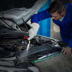 1 Piece 8LBs Telescoping Magnetic Flashlight Pickup Tool with 3 LED Lights, Magnet Stick Rod Extendable 7.5" to 31" for Men, Birthday, Father's Day, Christmas Gift