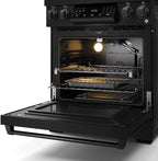 Gordon Ramsay by THOR Kitchen 30 Inch Professional Gas Range with Tilt Panel Touch Control in Black