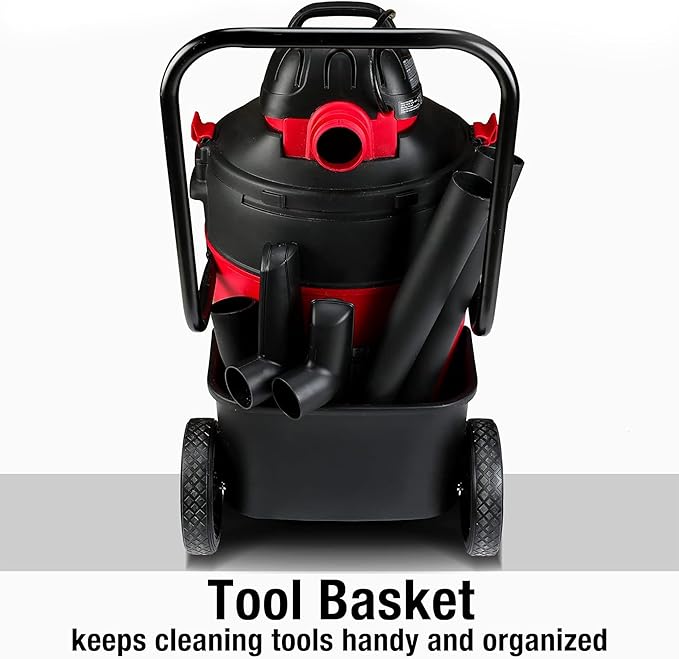 Shop-Vac 14 Gallon 6.5-Peak HP Wet/Dry Vacuum with Filter, Hose and Accessories,5973136