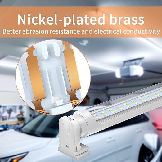 JESLED Non Shunted LED Tombstones - (Pack of 24) T8 Lamp Holder, UL Turn Type Tombstone Lampholder for T10 T12 LED Fluorescent Tube Replacement, Medium Bi-pin G13 Socket for Programmed Start Ballasts