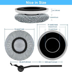 New Upgrade Furniture Sliders, Multi-Surface 3-in-1 Furniture Movers Sliders, Round Moving Pads with 8PCS 4.3" Carpet Sliders+4PCS Hard Floor Socks+1 Lifter, Protect Floor and Easily Move Furniture