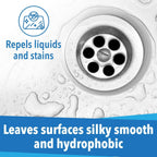 2-Pack Home Ceramic Coating for Stainless Steel, Glass and Countertops - Seal, Protect & Shine for the Kitchen & Bathroom - Fights Fingerprints, Grime and Stains in Your Life - 16 oz - Proof It Works