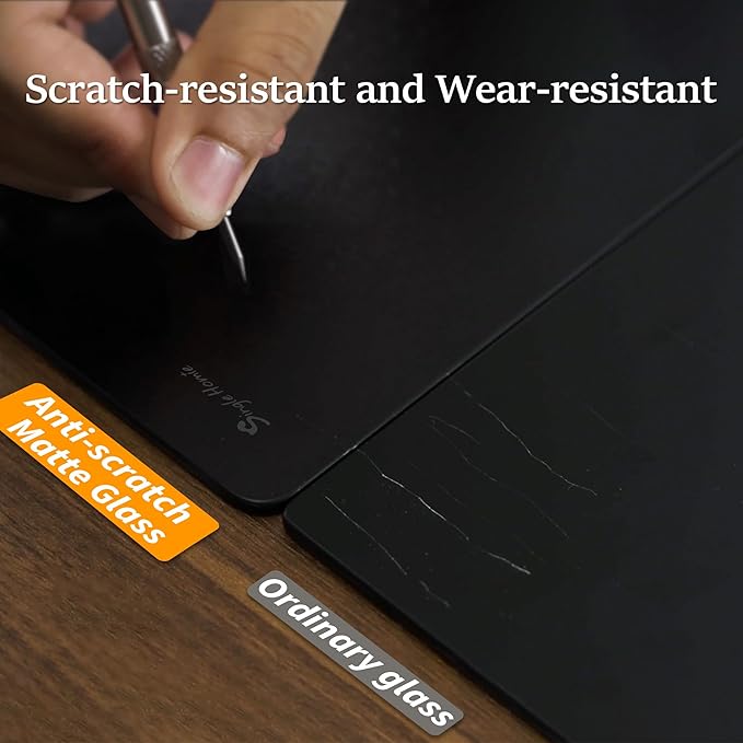 Electric Cooktop 36 Inch 5 Burners, Matte Glass Electric Stove Top, Built-in Ceramic Cooktop with Touch Control, Fast Heat, Multiple Safety Protection, 9000W with Hard Wire for 220V~240V