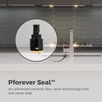 Pfister Arkitek Kitchen Faucet with Pull Out Sprayer, Single Handle, High Arc, Polished Chrome Finish, LG534LPMC