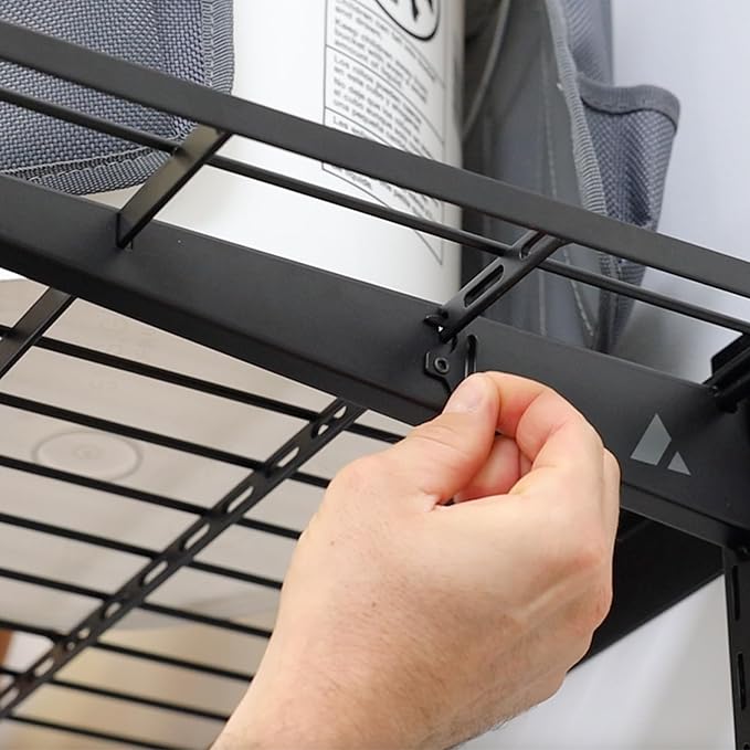 StoreYourBoard G-Tool Pro Storage System, Adjustable Garage Wall Mount Organizer With Pegboard & Shelf, Yard Shovel Rake Holder, Holds 500 Lbs