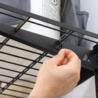 StoreYourBoard G-Tool Pro Storage System, Adjustable Garage Wall Mount Organizer With Pegboard & Shelf, Yard Shovel Rake Holder, Holds 500 Lbs