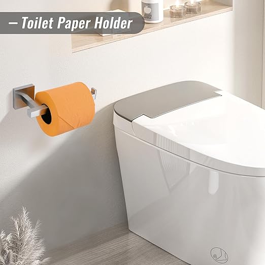 YACVCL Towel Bar Set, 10 Pieces Bathroom Hardware Set Brushed Nickel Bathroom Accessories, SUS304 Stainless Steel Towel Racks Holder Set Wall Mounted 23.6 Inch