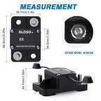 GLOSO Circuit Breaker 50 A E67 Mid Range Mini T1 Auto Reset, Compact Medium IP66, Marine Auto Truck (50 A)