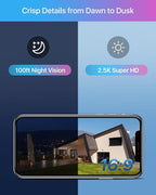 ZOSI 5MP 8CH Wired PoE Security Camera System with Audio, 4pcs Outdoor PoE Cameras, Night Vision, H.265+ 8 Channel 5MP 3K Home NVR with 1TB HDD for 24/7 Recording, No ISED is Provided