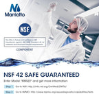 MARRIOTTO EPTWFU01 Water Filter Replacement, Compatible with, EWF02, Pure Source Ultra II, 4 count