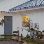 25 Pack C9 Christmas Replacement Light Bulbs, Blue Ceramic Bulbs C9 Vintage Christmas Light for Outdoor Patio Indoor String Lights, C9/E17 Intermediate Base, 7 Watts Night Light, 120 Volt-Bule