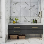 FILTA 9 Inch(224mm) Hole Centers Gold Cabinet Handles(Set of 10),Gold Cabinet Pulls Zinc Alloy Kitchen Cabinet Pulls Cabinet Hardware for Cabinets Cupboard Drawer