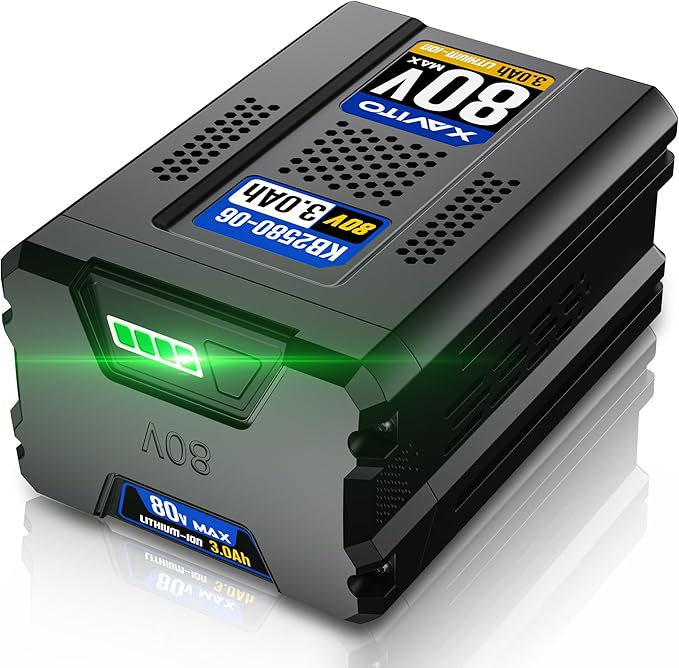 XAVITO Replacement for Kobalt 80V Battery 3000mAh, Compatible with Kobalt 80V Cordless Power Tool, New Upgraded 3X Longer Runtime, Replace for KB2580-06 KB480-06 KB580-06 Battery