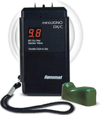 Mini-Ligno DX/C Moisture Meter – Wood Moisture Meter for Wood, Concrete, Subfloors, OSB & Drywall, 46 Settings for Testing, Portable Easy to Use