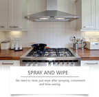 Greasy Dirt Clean Spray, Degreaser Cleaner Heavy Duty, Kitchen Cleaner, All Purpose Stain Removal Cleaners, Oven And Grill Cleaners Clean Up Kitchen Oil Stains(1, pcs-120ml)