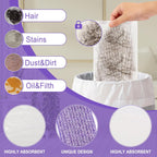 Disposable Wet Pads Refill Compatible with Wet Pads Refill Replacement for Wet Jet Pads for Household Cleaning Suit All Multi-Surface Floor,Thickness & Absorbent (20)