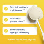 Vital Proteins Collagen Peptides Powder, Promotes Hair, Nail, Skin, Bone and Joint Health, Lemon 26.5 Ounce