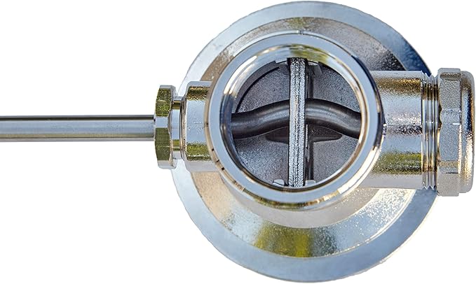 3.5-inch Sink Drain Waste Drain Valve with Twist Handle, Fits Commercial Sink Style Drains, Controls Sink Drain Stopper, Must-Have Sink Repair Kit - Reducer not included