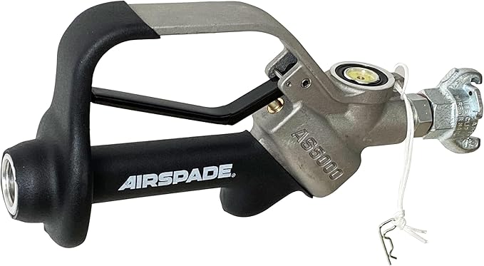 AirSpade 5000 150 CFM Utility Series Kit, Air-Excavation Tool, w/Supersonic Nozzle, 4 Foot Barrel, Rugged Lightweight Construction (ASU50150KT)