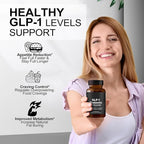 60 PCS GLP-1 Probiotic - AFU Multi-Strain Probiotic + Prebiotic, Naturally Support GLP-1 Production, Delayed Release, Third-Party Tested, for Men & Women 60 Servings (Pack of 1)